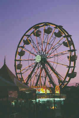 Coos County Fair Wheel - (c) Tony Mason/Oregon Photo Tours